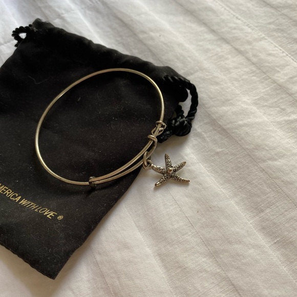 Alex and Ani Silver Starfish Bracelet - Picture 3 of 9